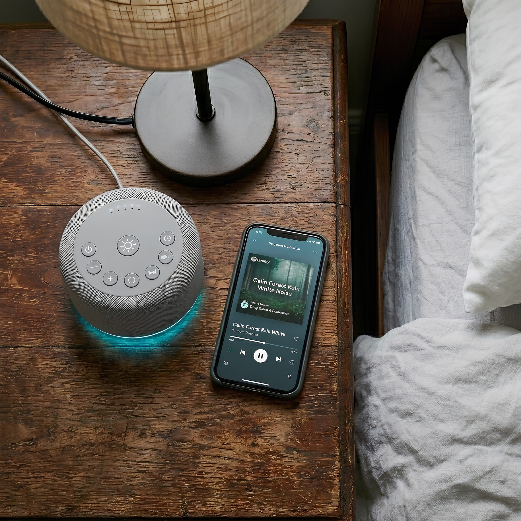 Bedside white noise machine