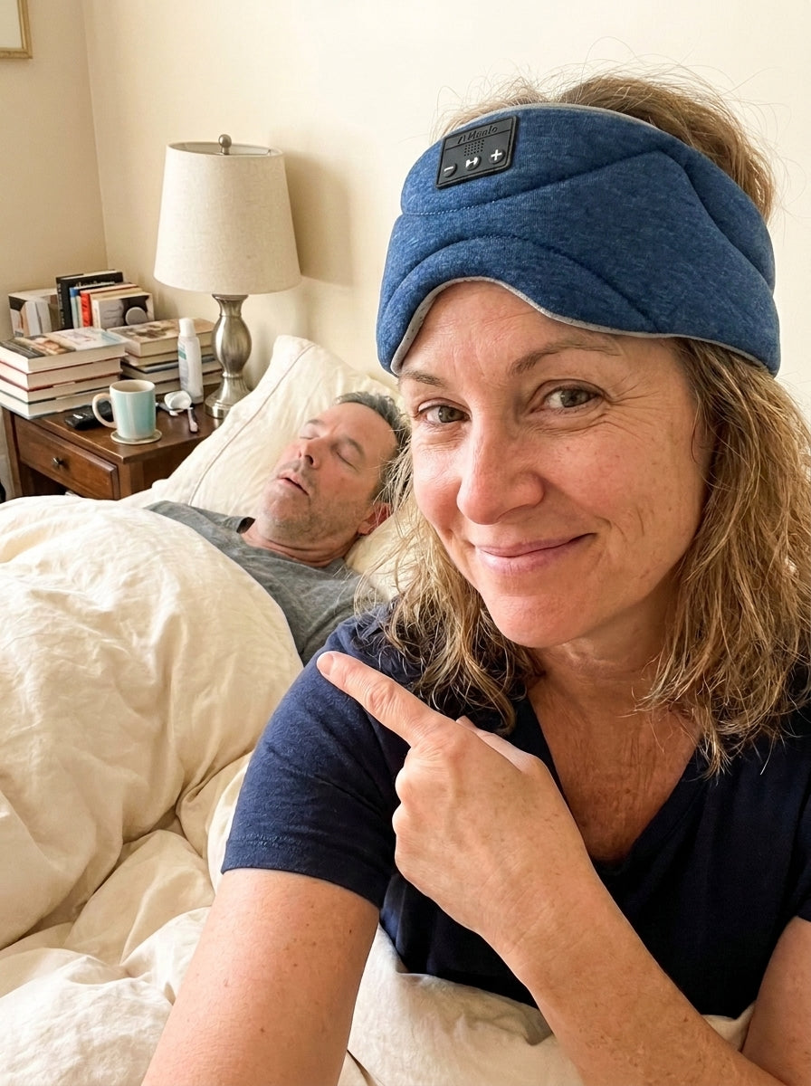 Customer testimonial — partner snoring