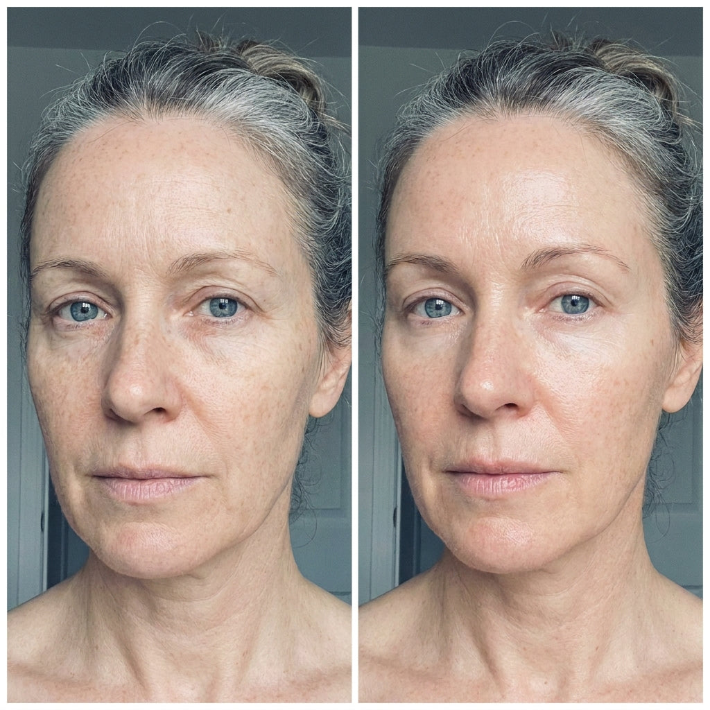 Skincare goal — after first night