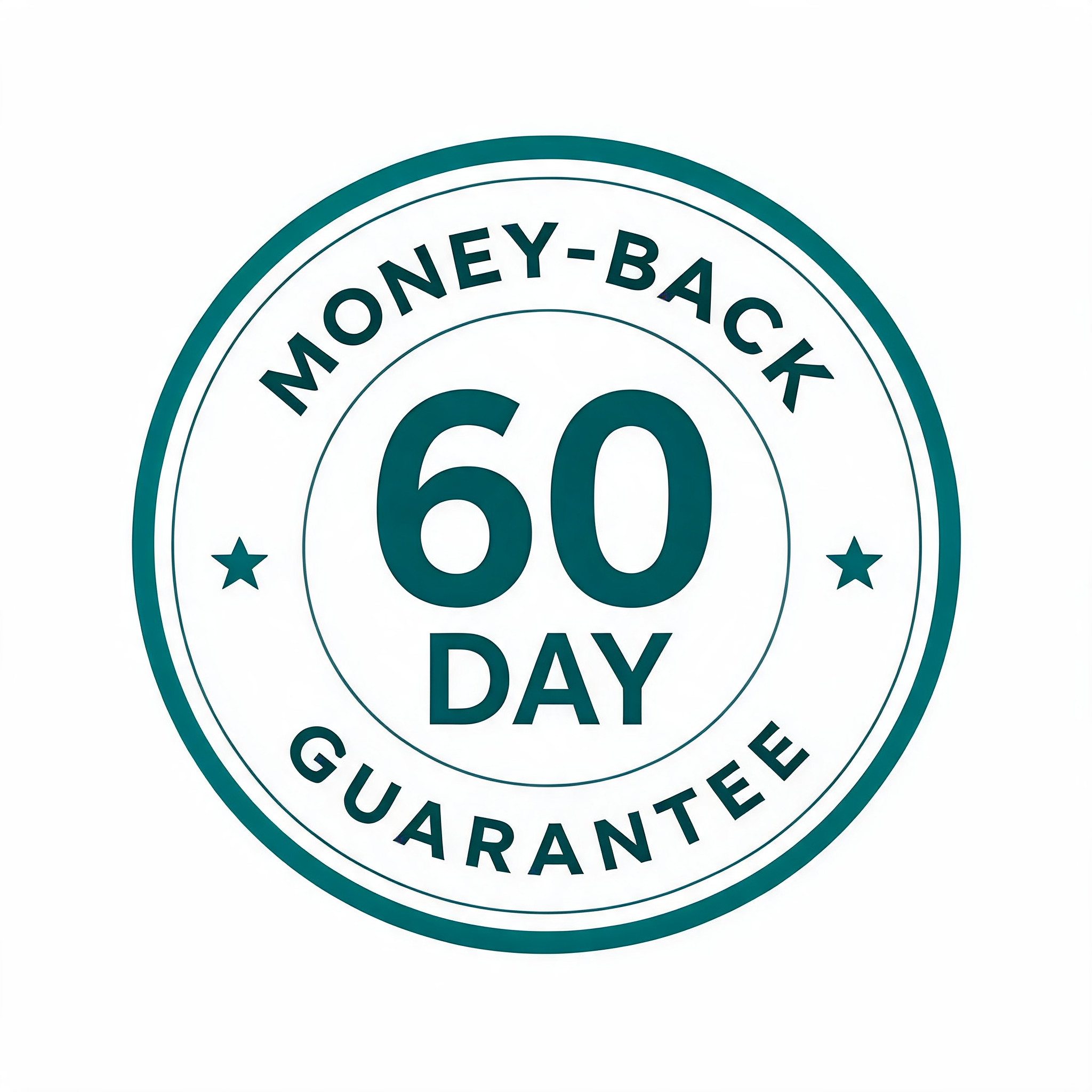60-day money-back guarantee